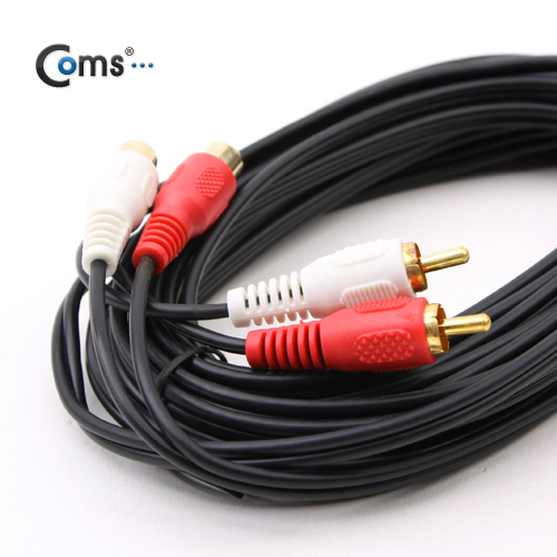 Coms RCA 케이블(2선/연장) 20M