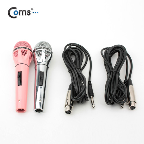 Coms 마이크(MP-390), 6.3mm/ 다이나믹형 / 2개 1세트