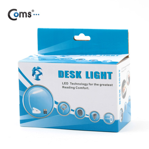 Coms USB 램프(스탠드형),28LED,핑크