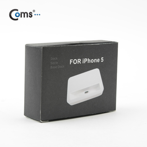 Coms iOS 스마트폰5 도킹스테이션+스테레오 출력