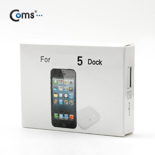 Coms IOS Phone 8Pin (8핀)5 도킹스테이션 Black