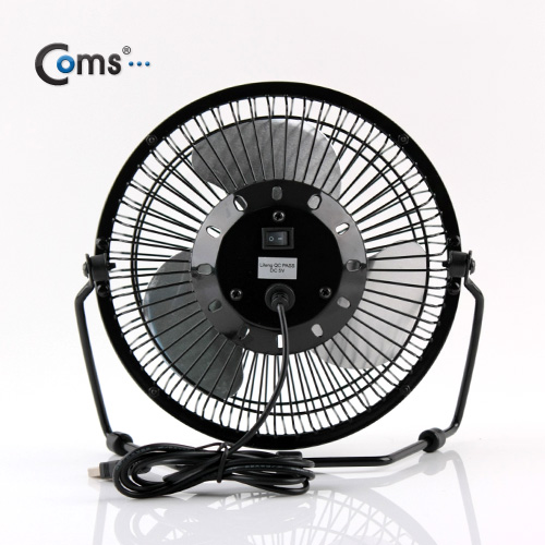Coms USB 선풍기 (상하조절),Metal Black/대형-20cm / evn2