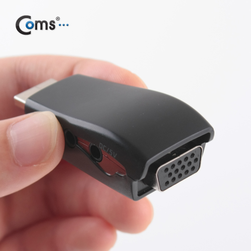 Coms HDMI 컨버터(VGA변환/오디오지원) Micro HDMI M/HDMI F