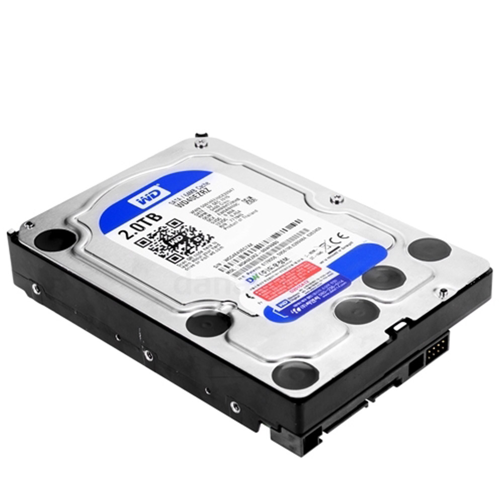 웨스턴디지털 2TB 하드 디스크 3.5 / WD 2TB BLUE WD20EZRZ (SATA3/5400/64M) HDD