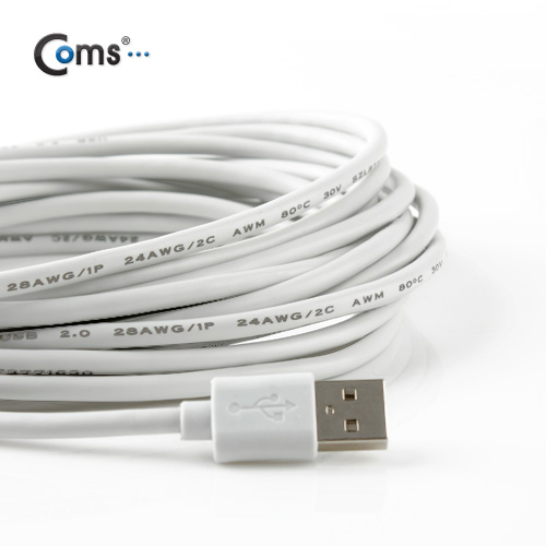 Coms USB/Micro USB(B) 케이블 5M / 충전전용 케이블