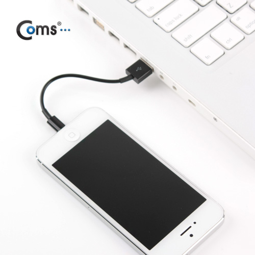 Coms iOS 스마트폰5 케이블, 10cm