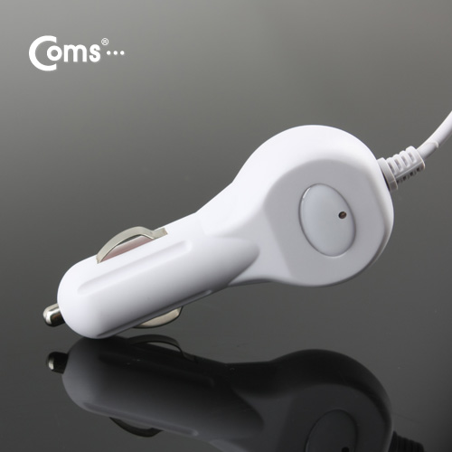 Coms iOS 스마트폰 5 차량용 케이블(3 in 1/멀티), 스프링/꼬리물기