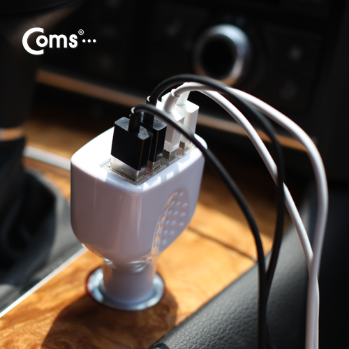 Coms USB 전원/DC시가잭, (USB 4P)