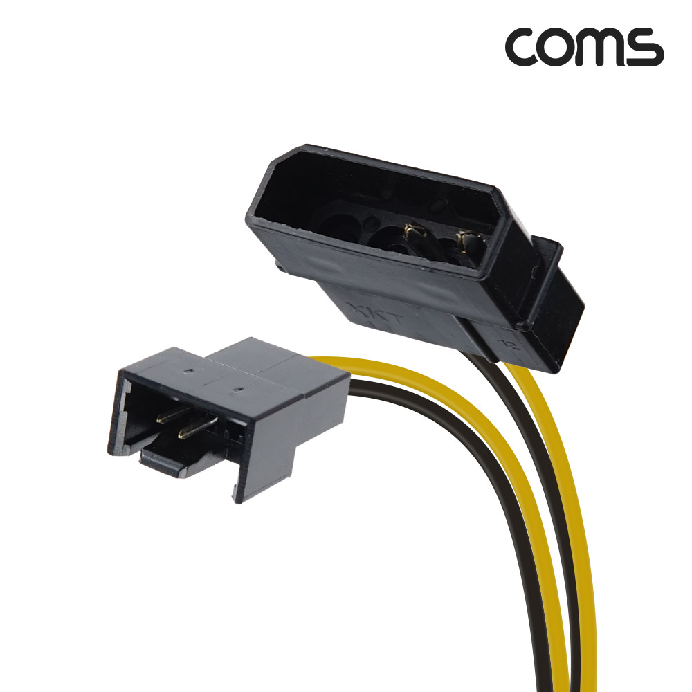 Coms 쿨러 케이블 (IDE to 쿨러 3P), IDE 4P(M) / 3P(M)