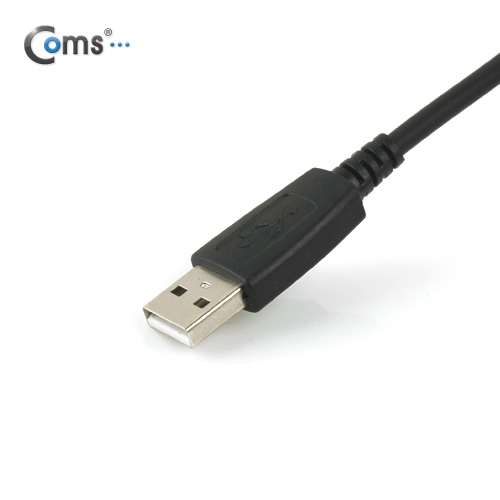Coms USB/Micro USB(B) 케이블(short) 20cm, Black