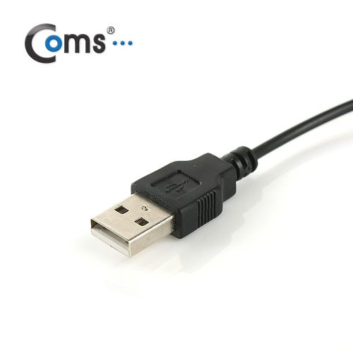 Coms USB 전원(5V) 케이블, USB(M)/2P(M),20cm - 그래픽카드 쿨러용