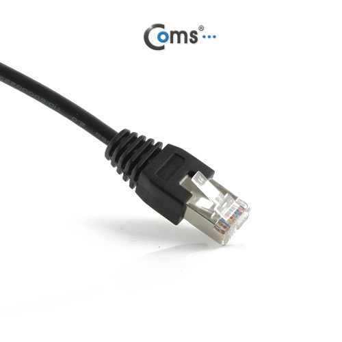 Coms 랜 케이블(장착용 브라켓, 월플레이트) 1.5M/LAN