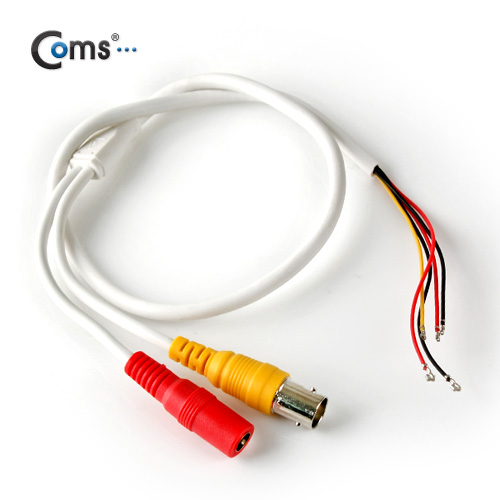 Coms CCTV 케이블(제작용/BNC), White
