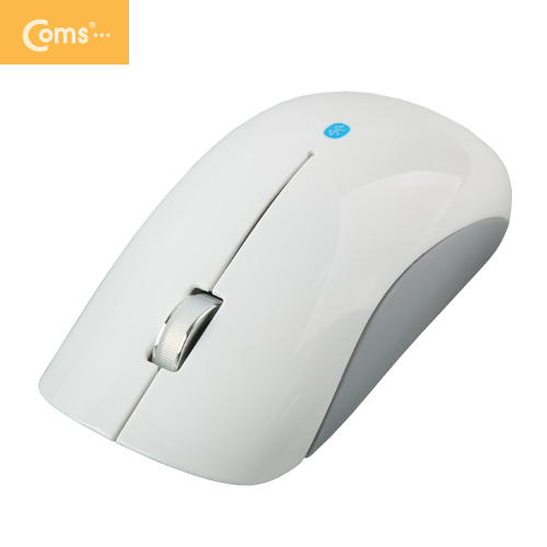Coms 블루투스 마우스 BM-700  1000 DPI, 화이트
