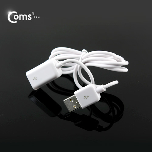 Coms iOS 스마트폰 5 USB 케이블(3 in 1/멀티) White, 1M