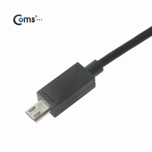 Coms 스마트폰 MHL 케이블, (갤럭시S5/갤노트3용), Black, 3M/11핀용