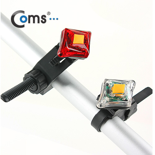 Coms 자전거 안전 점멸기 USB 충전/Red Light /LED