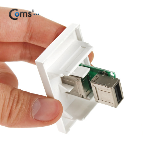 Coms 월 플레이트 장착 모듈(USB F/F)