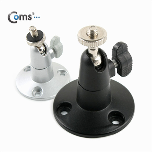 Coms CCTV용 거치대(Black), 1관절 Bracket