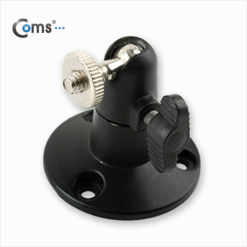 Coms CCTV용 거치대(Black), 1관절 Bracket