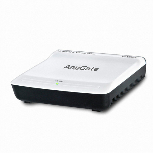 ANYGATE 8포트 스위칭 허브(NEW S800A) 화이트
