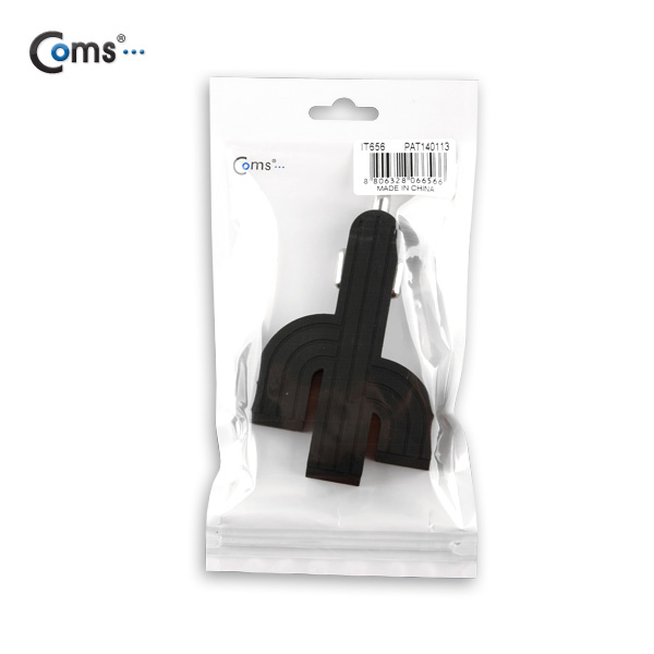 Coms USB 전원(DC 시가잭), USB 3P, 4.1A, black