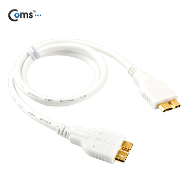 Coms 갤럭시노트3 OTG 케이블, White