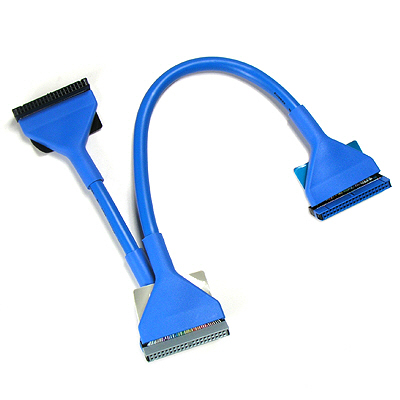 Coms IDE 하드(HDD) 라운드 케이블 3P 60Cm - UDMA 100 규격