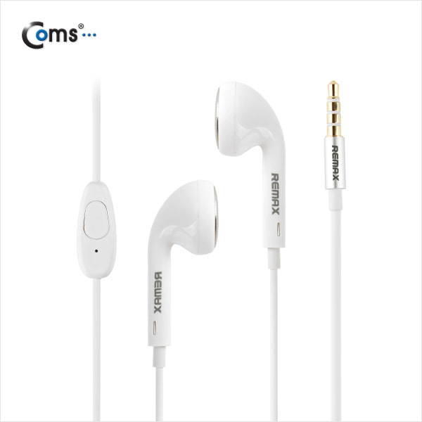Coms 이어폰 (RM-303), White