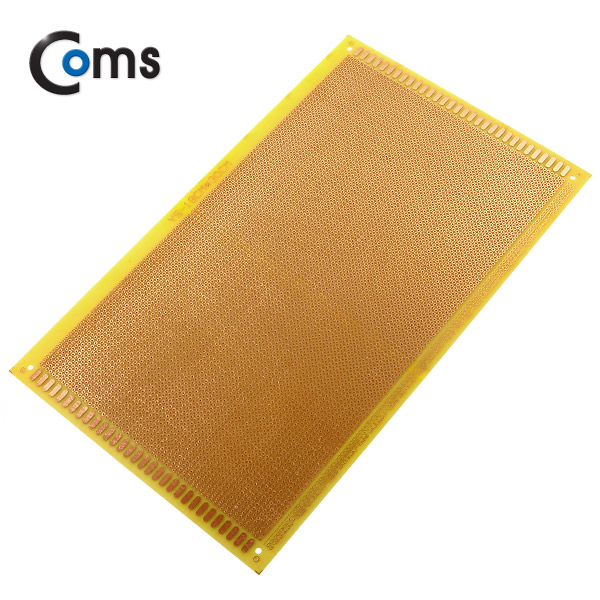 Coms PCB 기판(gold / 63*108 Point), 18x30cm