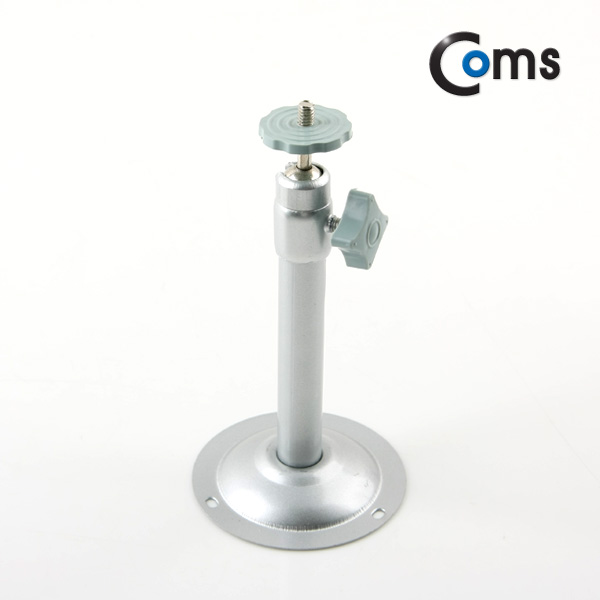 Coms CCTV용 거치대(Silver/Metal), 1관절, 22cm