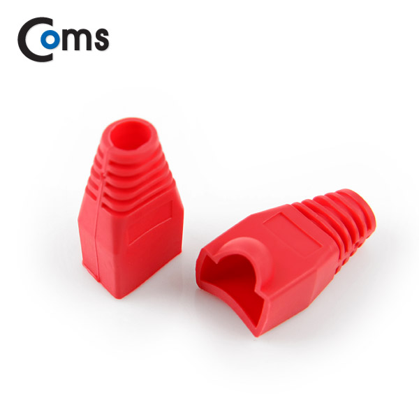 Coms 부트(통), 1봉 - 100ea / 8P8C, Red