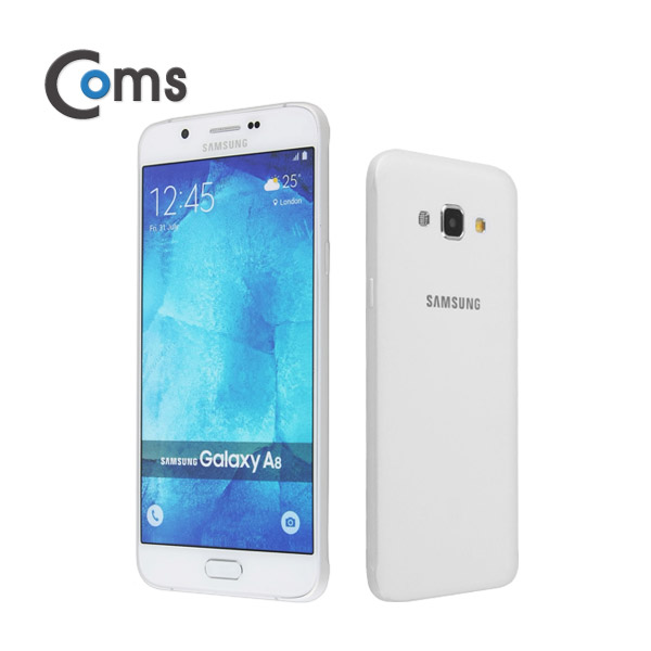 Coms 목각 폰(mock-up) 갤A8/White