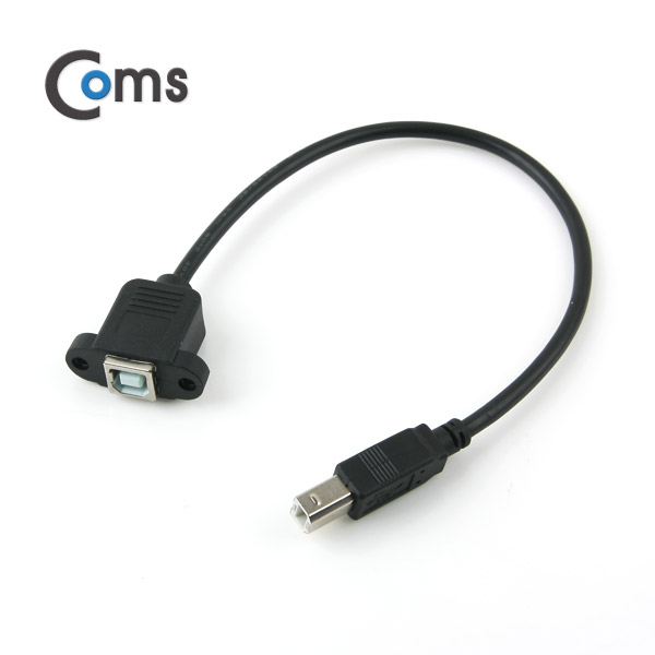 Coms USB 포트/USB B 연장(MF) 30cm (브라켓 연결용/판넬형)