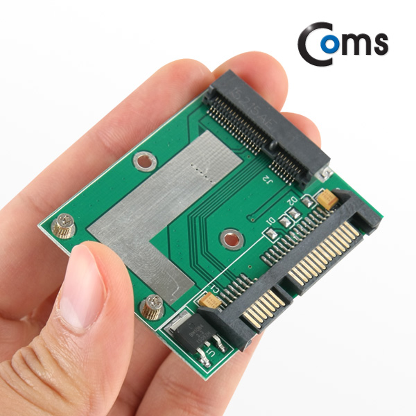 Coms SATA 컨버터(Msata to SATA) / mSATA/SATA(7+15)