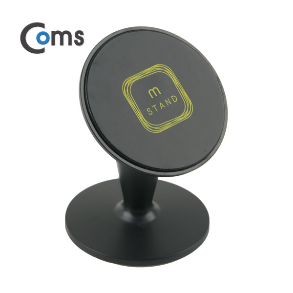 Coms 스마트폰/태블릿 거치대(M52) 360도 회전 head Ball (Black)