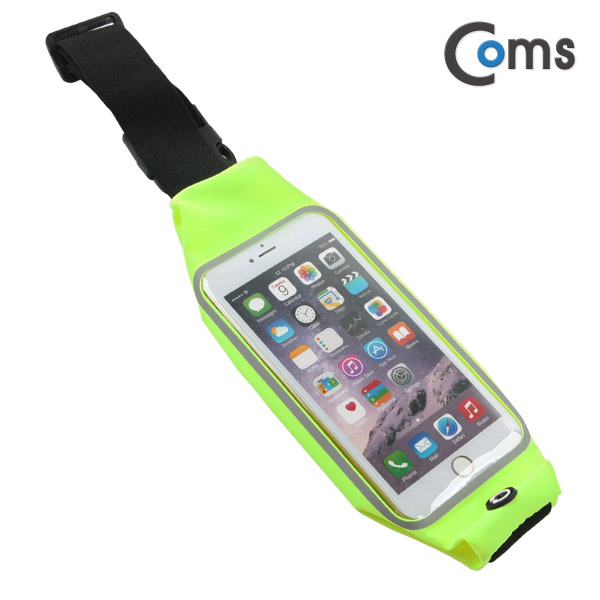 Coms 다용도 포켓 벨트, iOS SmartPhone 6Plus용/Green