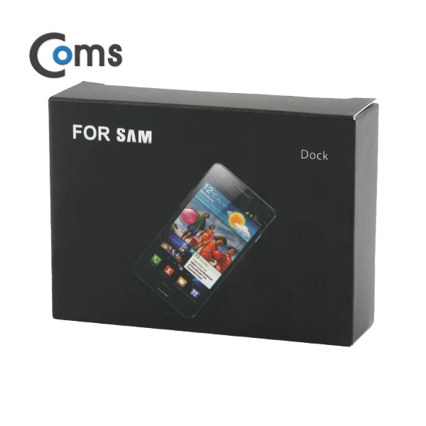 Coms 스마트폰 도킹크래들(Micro 5P) Black