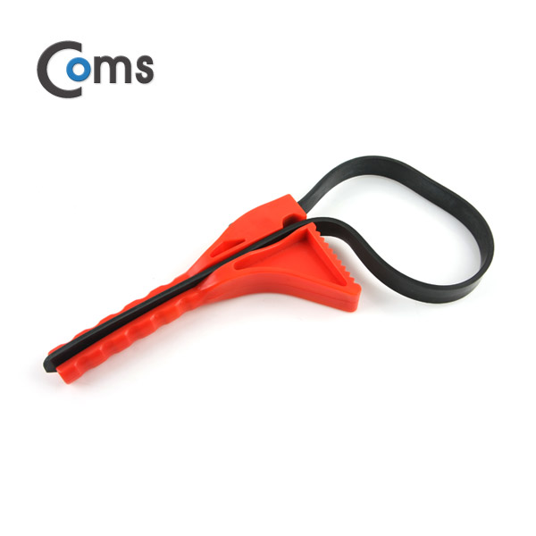 Coms 고무밸트렌치 200mm 적색