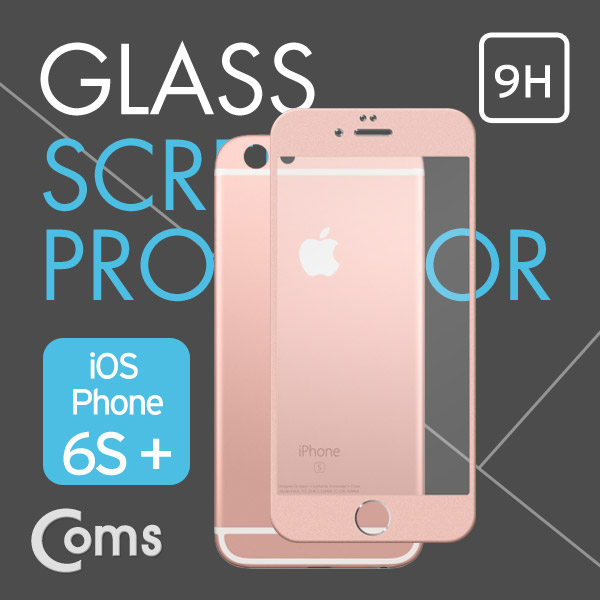 Coms 스마트폰 보호필름(iOS 스마트폰 6S Plus) Rose Gold