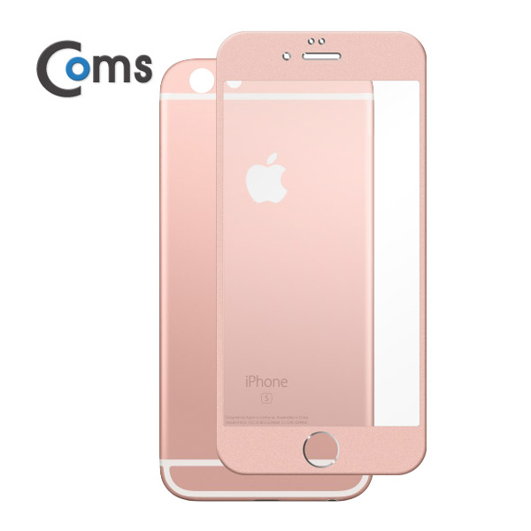 Coms 스마트폰 보호필름(iOS 스마트폰 6S Plus) Rose Gold