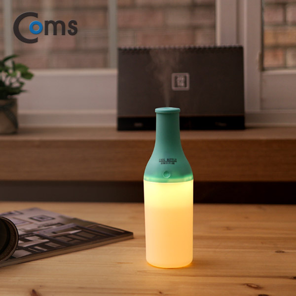 Coms USB 램프 Cool Bottle 가습기 (USB 액세서리), Blue