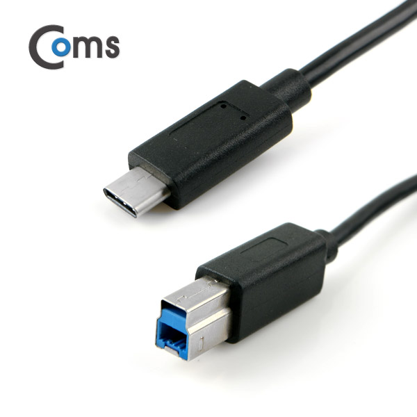 Coms USB 3.1 케이블 C(M) - B(M) 1M, 10Gbps