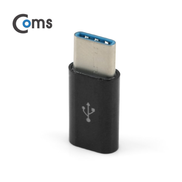 Coms USB 3.1 젠더(Type C) Micro 5P(F)/C(M) Black