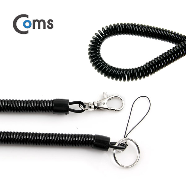 Coms 스프링 스트랩 OD: 11mm, 15cm / Black