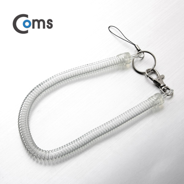 Coms 스프링 스트랩 OD: 11mm, 30cm/투명