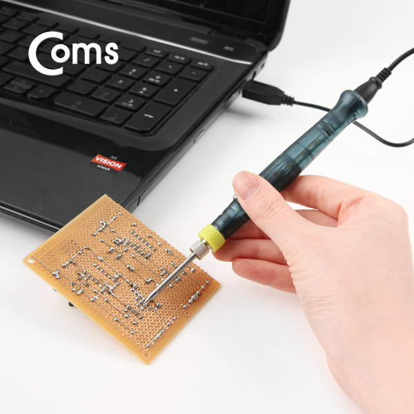 Coms USB 납땜 인두기 USB 전원 케이블