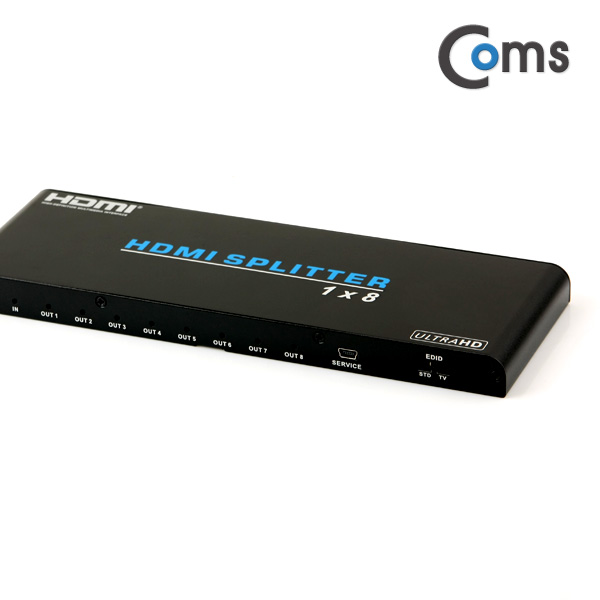 Coms HDMI 분배기 (1:8) 2.0 지원 4K2K (60Hz)