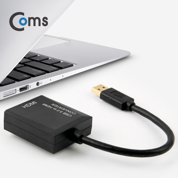 Coms USB 3.0 컨버터(HDMI) 1920*1080 지원 / PNP 지원, Win7,8,10 지원