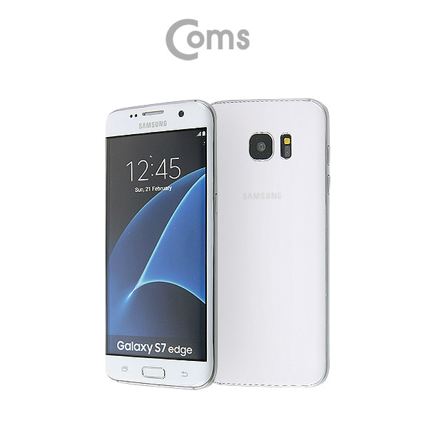 Coms 목각 폰(mock-up), 갤S7 엣지/White/모형